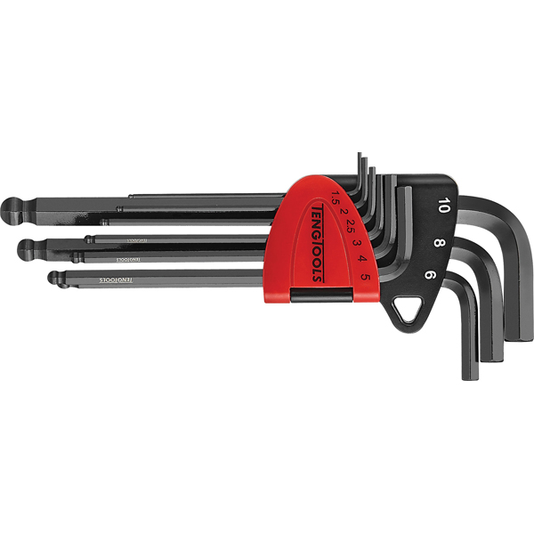 9 Piece Metric Chrome Molybdenum Hex Key Set